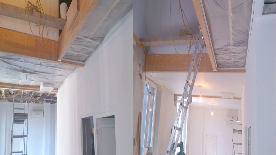 Stretch ceiling services in Florida, Popcorn